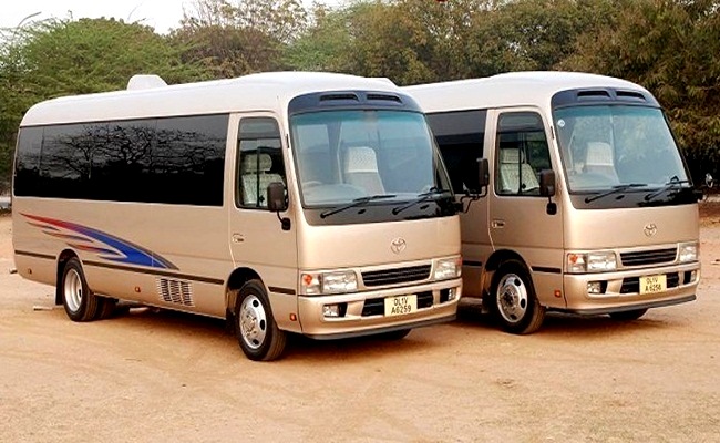 Toyota Bus Book For Group Tour